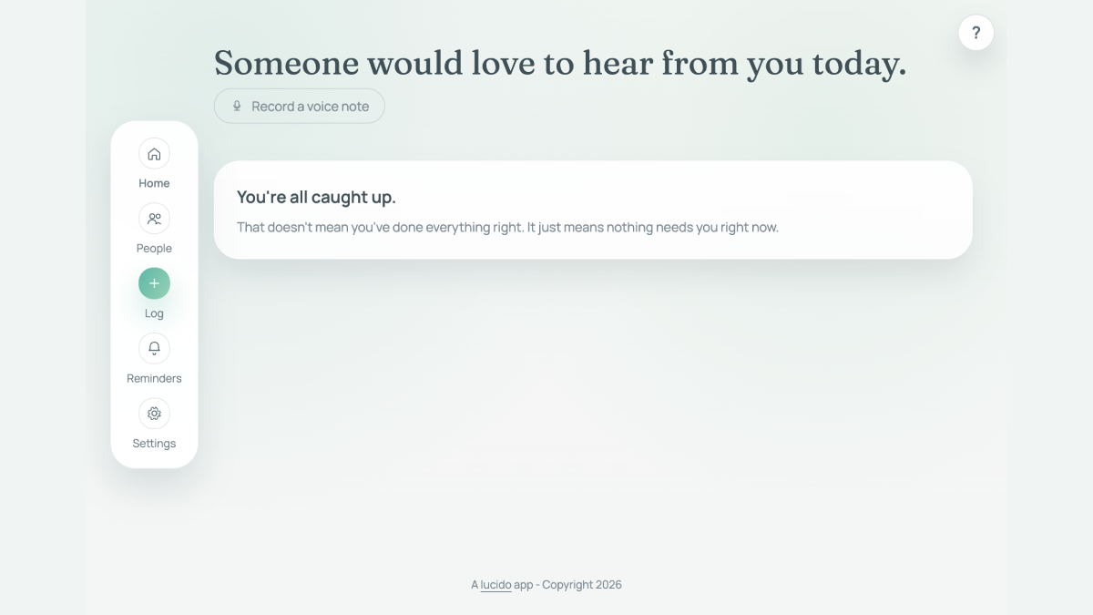 Rymni product interface preview